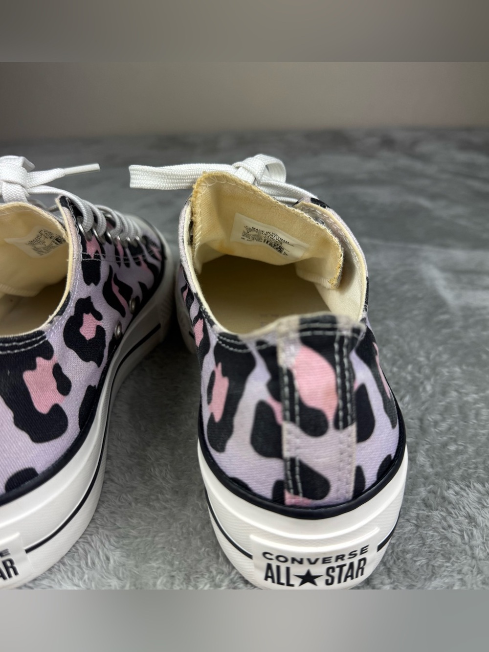 Converse Chuck Taylor All Star Leopard Platform Low Top - Picture 7 of 15